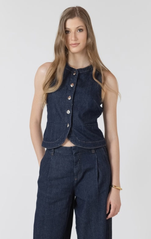 Deirdre Denim Vest