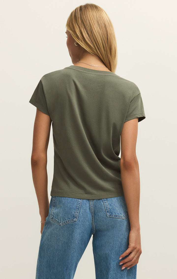 Modern Jersey V-Neck Tee