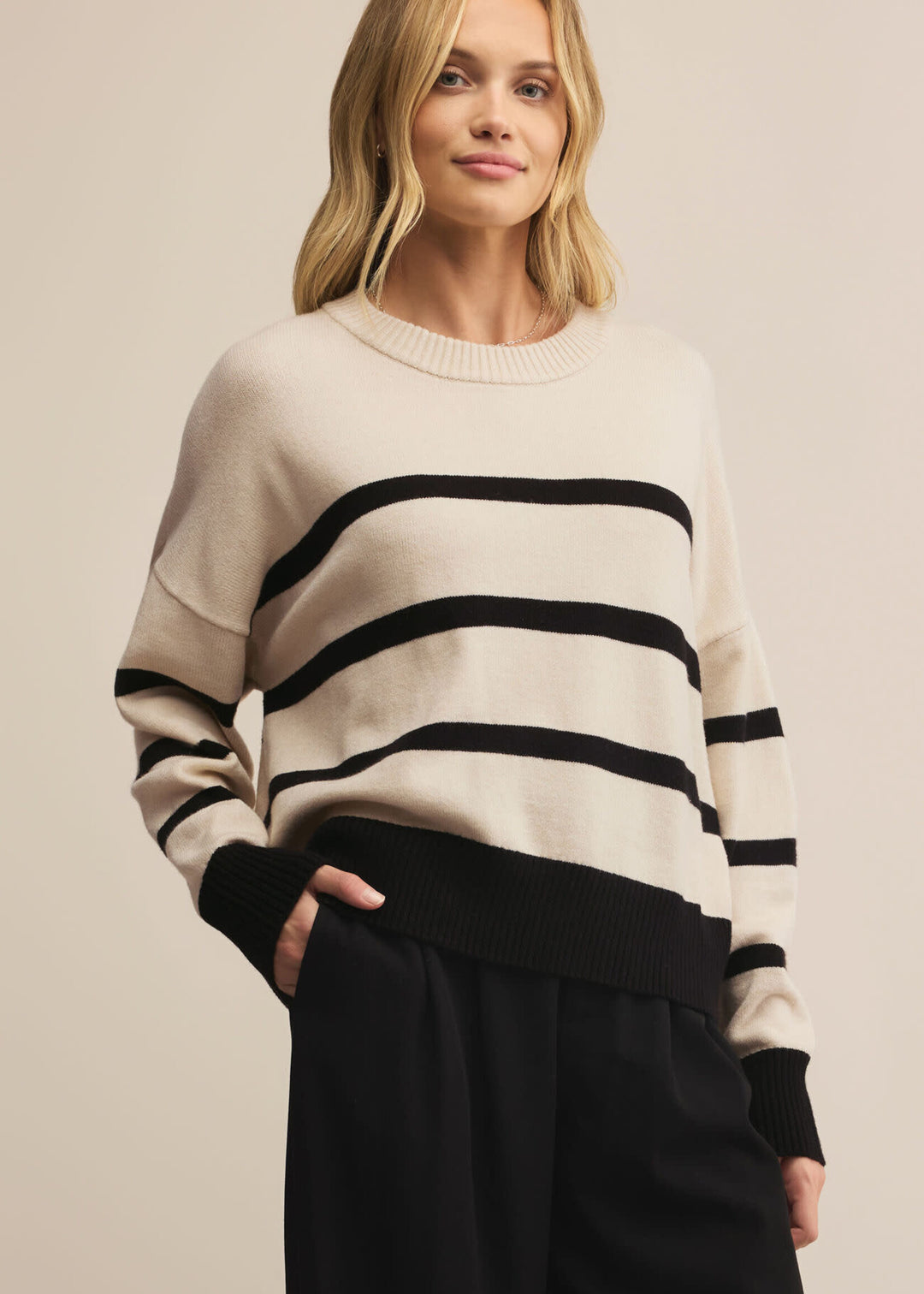 Jordane Striped Sweater