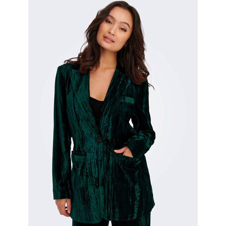 Manya Velvet Blazer