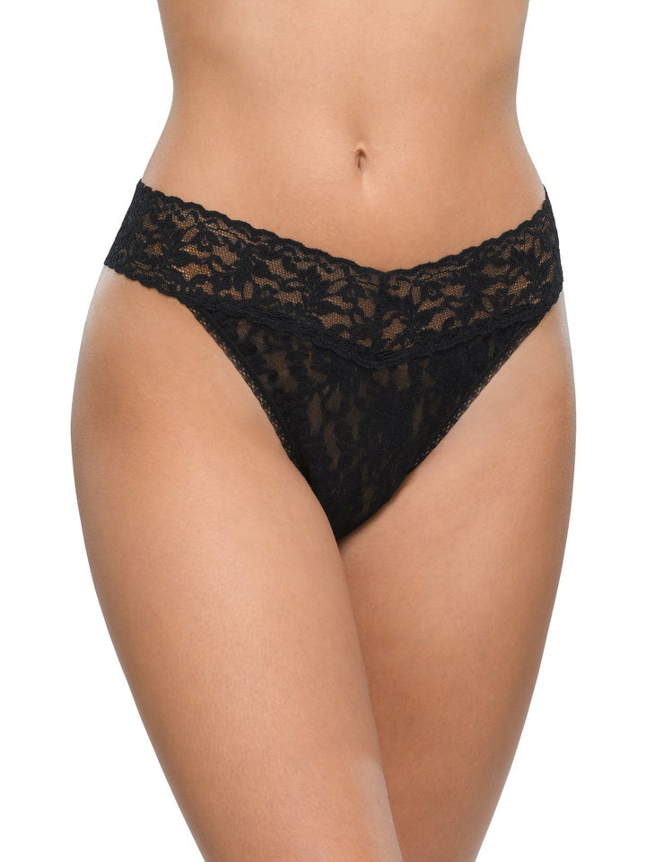 Signature Lace Original Rise Thong