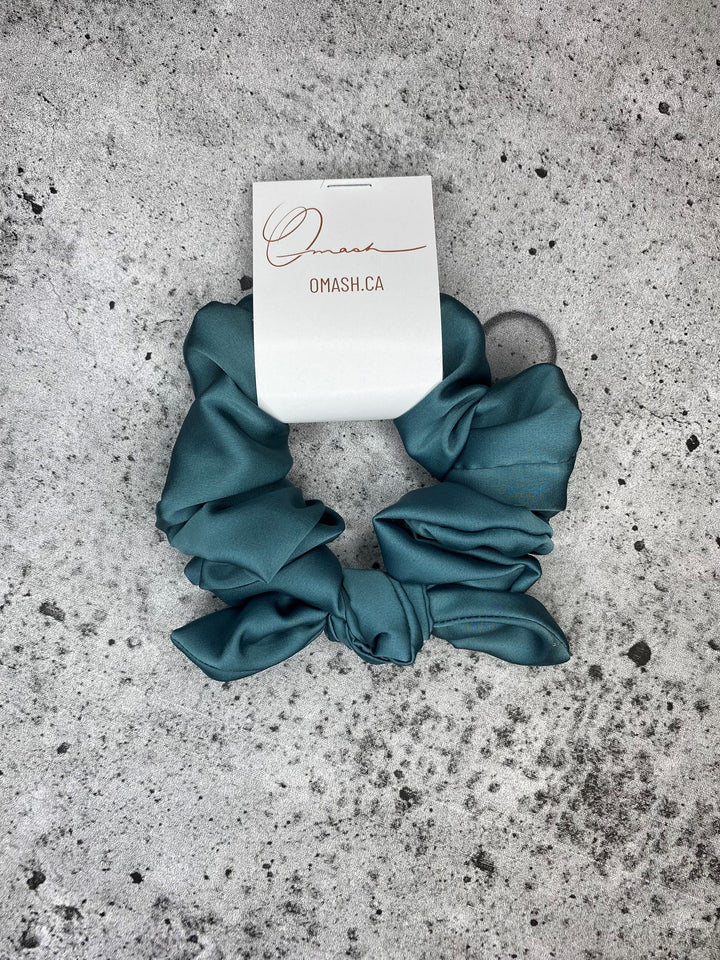 Satin Bow Scrunchie