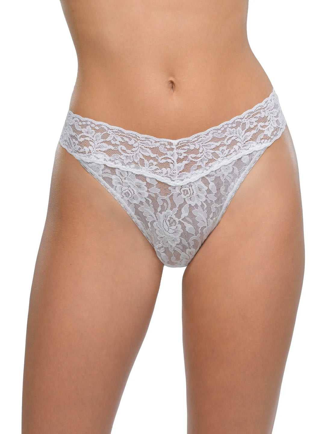 Signature Lace Original Rise Thong