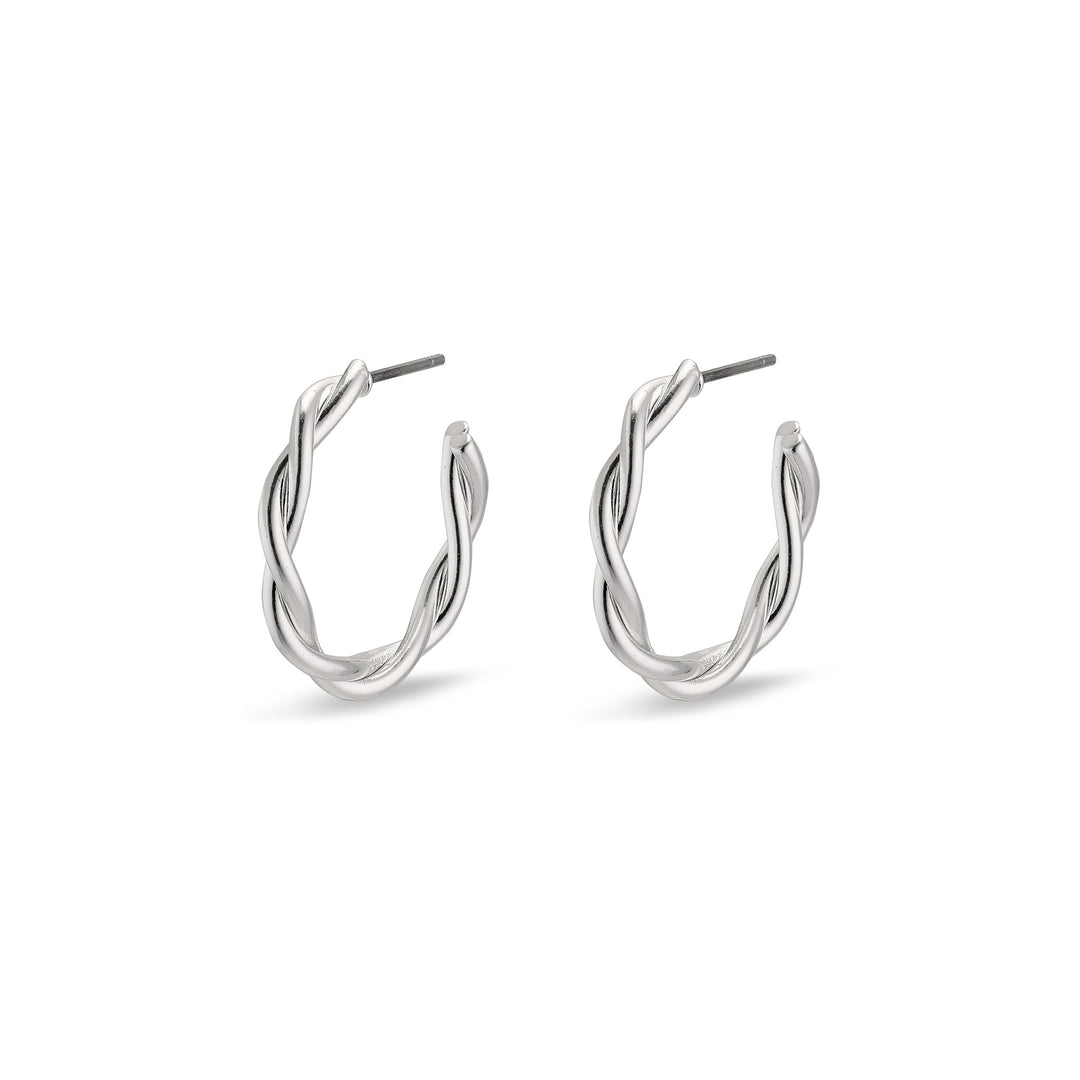 Naja Small Twist Hoops