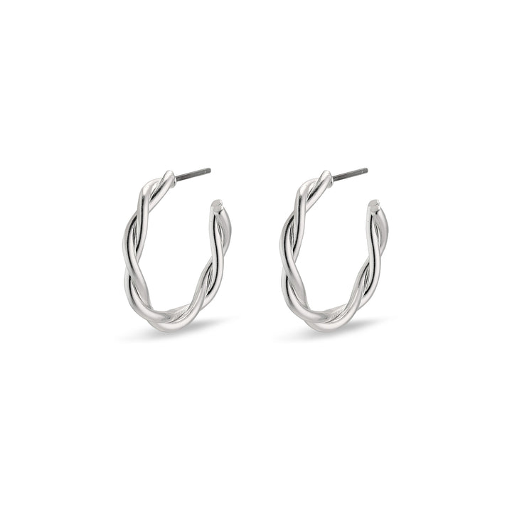 Naja Small Twist Hoops