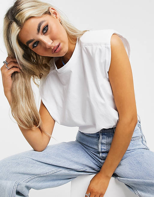 Ossy Padded Shoulder Crop