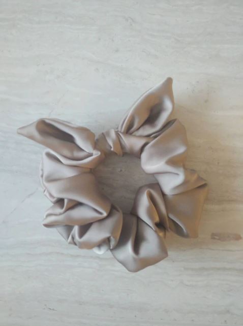 Satin Bow Scrunchie