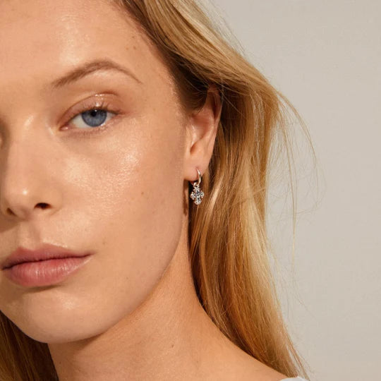 Dagmar Huggie Hoop Earrings