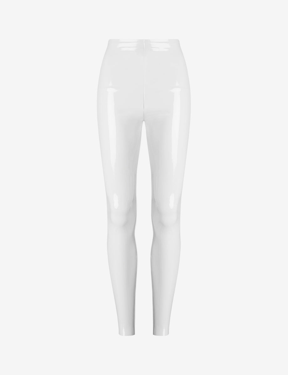 Faux Patent Leather Legging